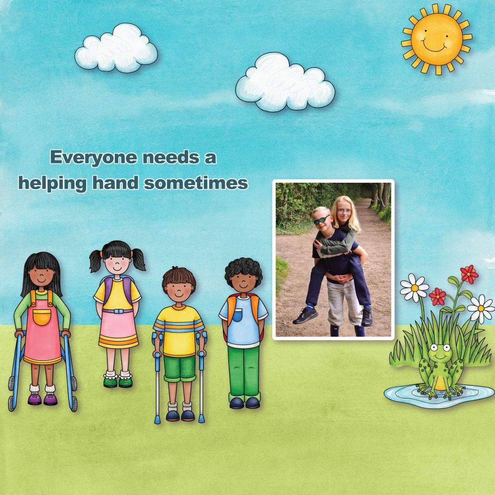 Everyone needs a helping hand sometimes by twizzle Everyone needs a helping hand sometimes